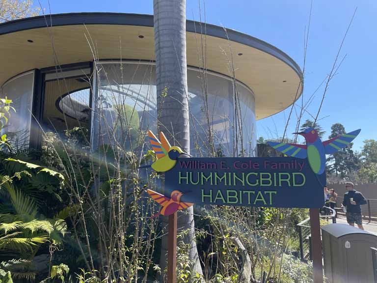 Hummingbird Habitat San Diego Zoo